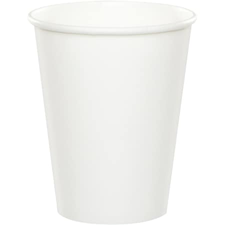 Touch Of Color White Cups, 9oz, 240PK 56000B